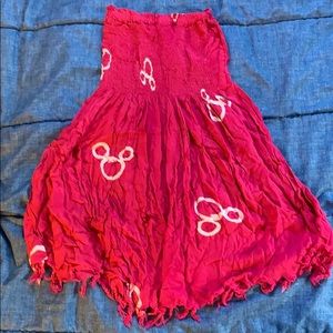 Disney dress with Mickey heads